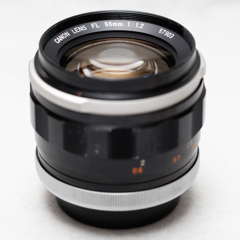 2nd hand Canon 55mm f1.2 FL on sale