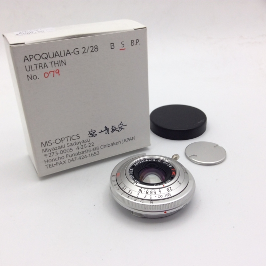 MS Optical  28mm f2 Apoqualia-G