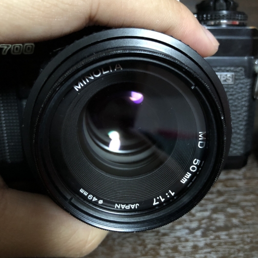 Minolta 50 mm f1.7 MD