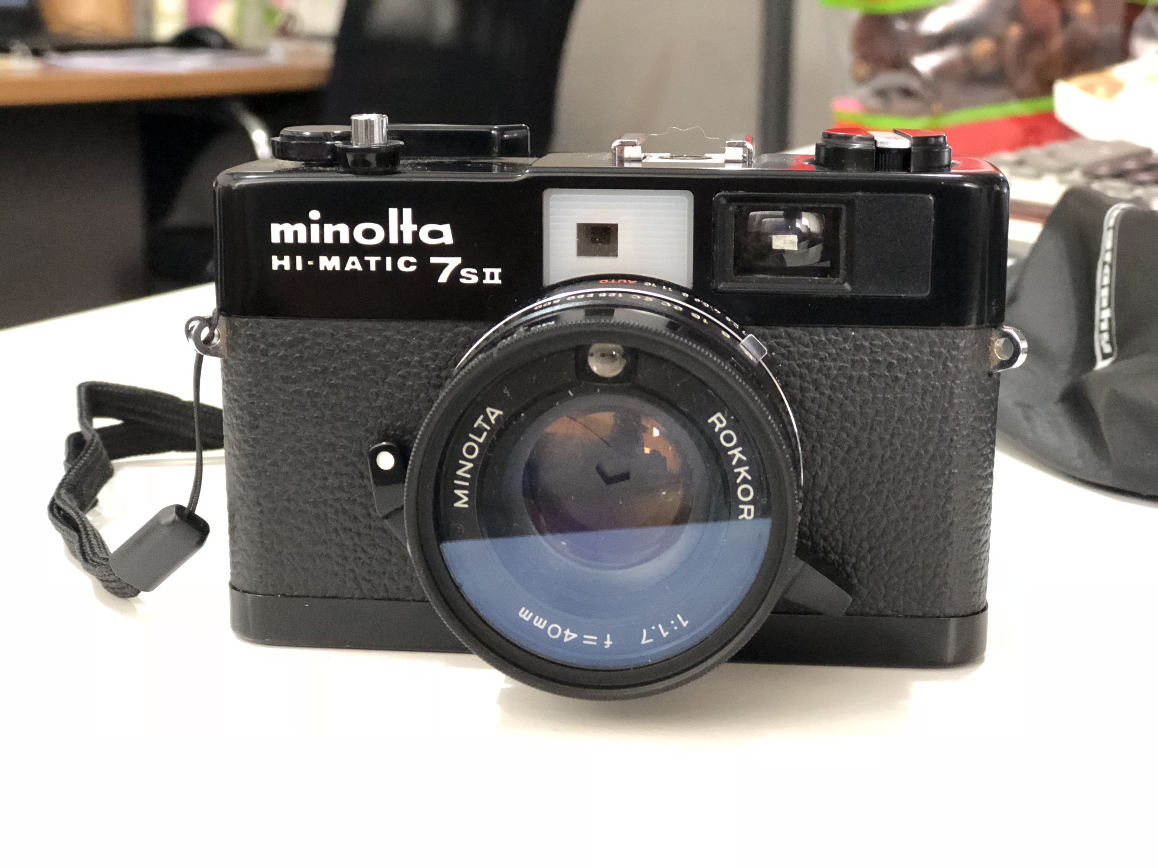 動作確認済】 Minolta HI-MATIC 7 F0204-10x y（ミノルタ