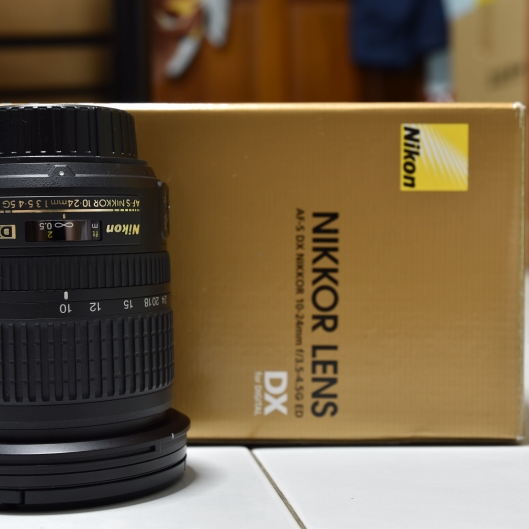 Nikon 10-24mm f3-5-4.5G ED AF-S DX Nikkor