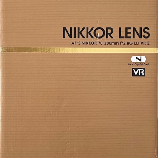 Nikon 70-200mm f2.8G ED VR II AF-S