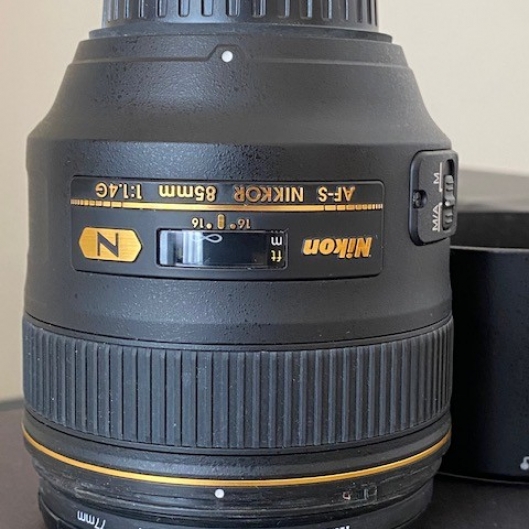 Nikon 85mm f1.4G AF-S Nikkor