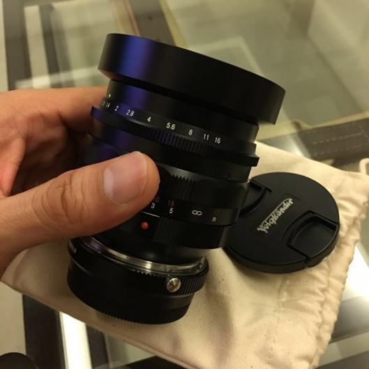 Voigtlander 50mm f1.1 Nokton