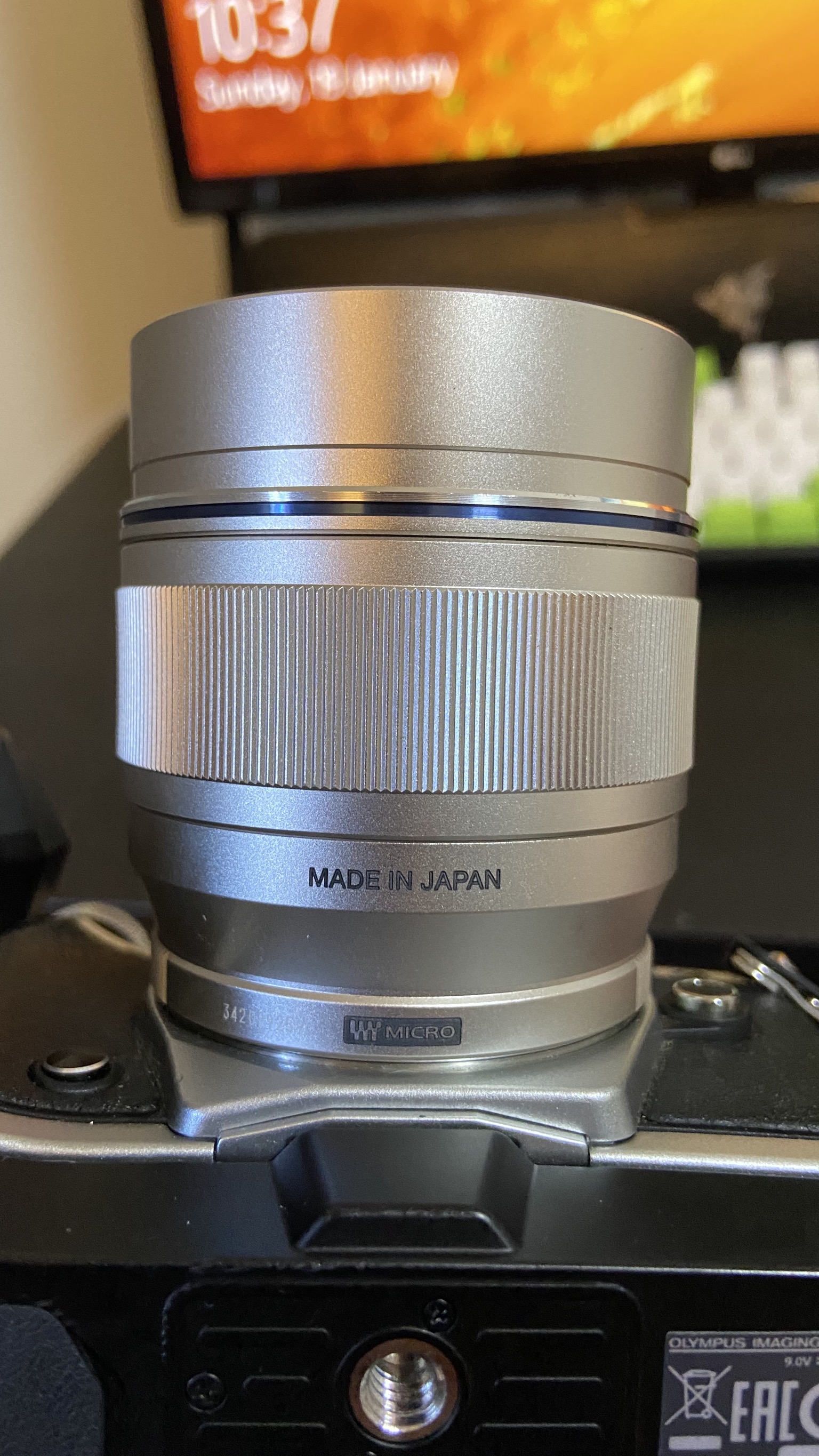 2nd hand olympus 75mm f1 8 m zuiko digital ed on sale